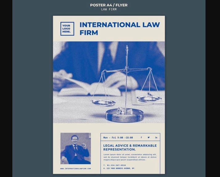 Free Law Firm Flyer