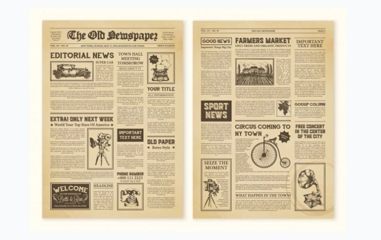 Free Newspaper background