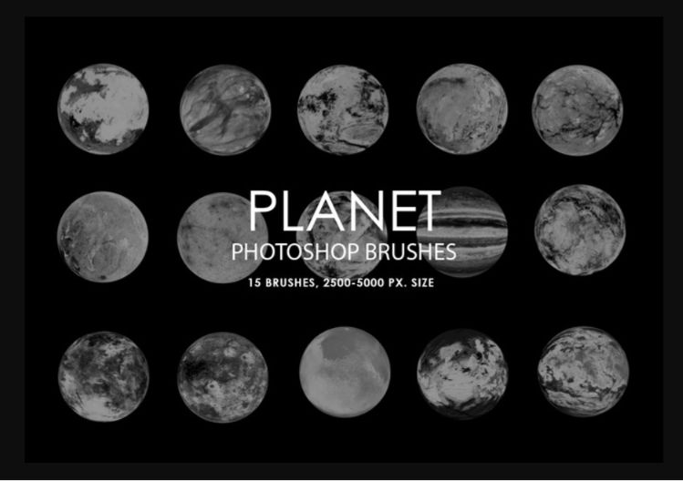 Free Planet Brushes PS