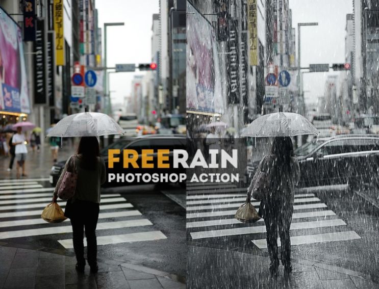 create rain effects photoshop 7.0 download