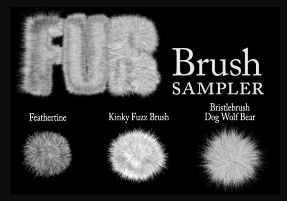 Free Realistic Fur Brushes