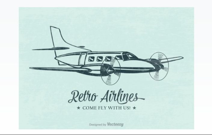Free Retro Airlines Logo