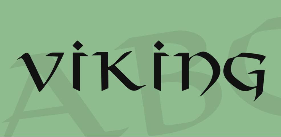 Free Viking Style Fonts