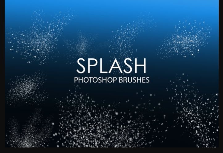 Free Water Bubble Brushes
