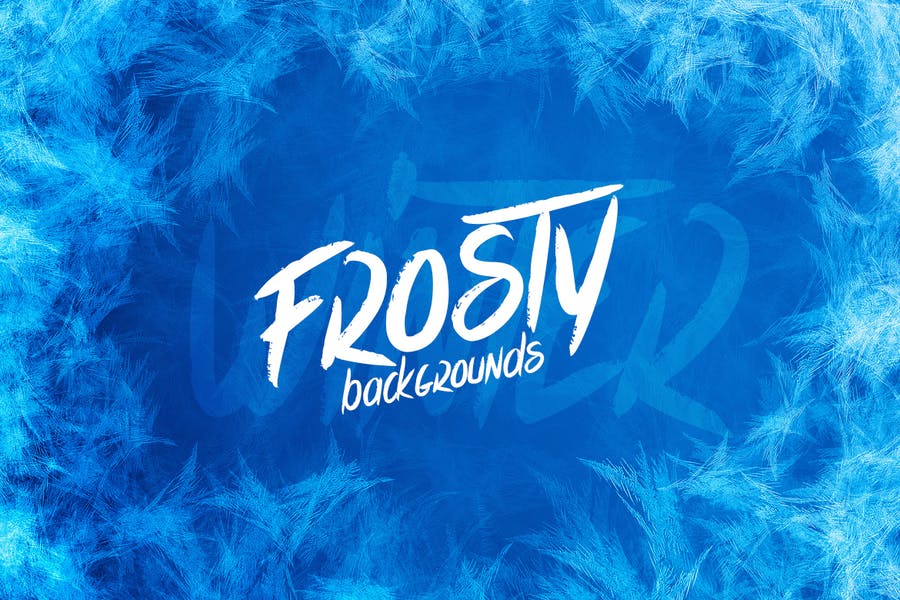 Frosty Frame Background