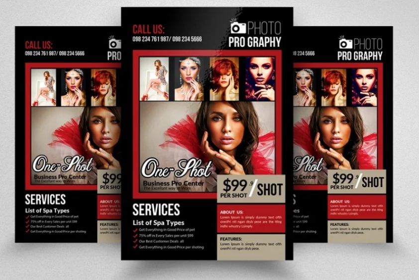 Fully Editable Promotional Flyer