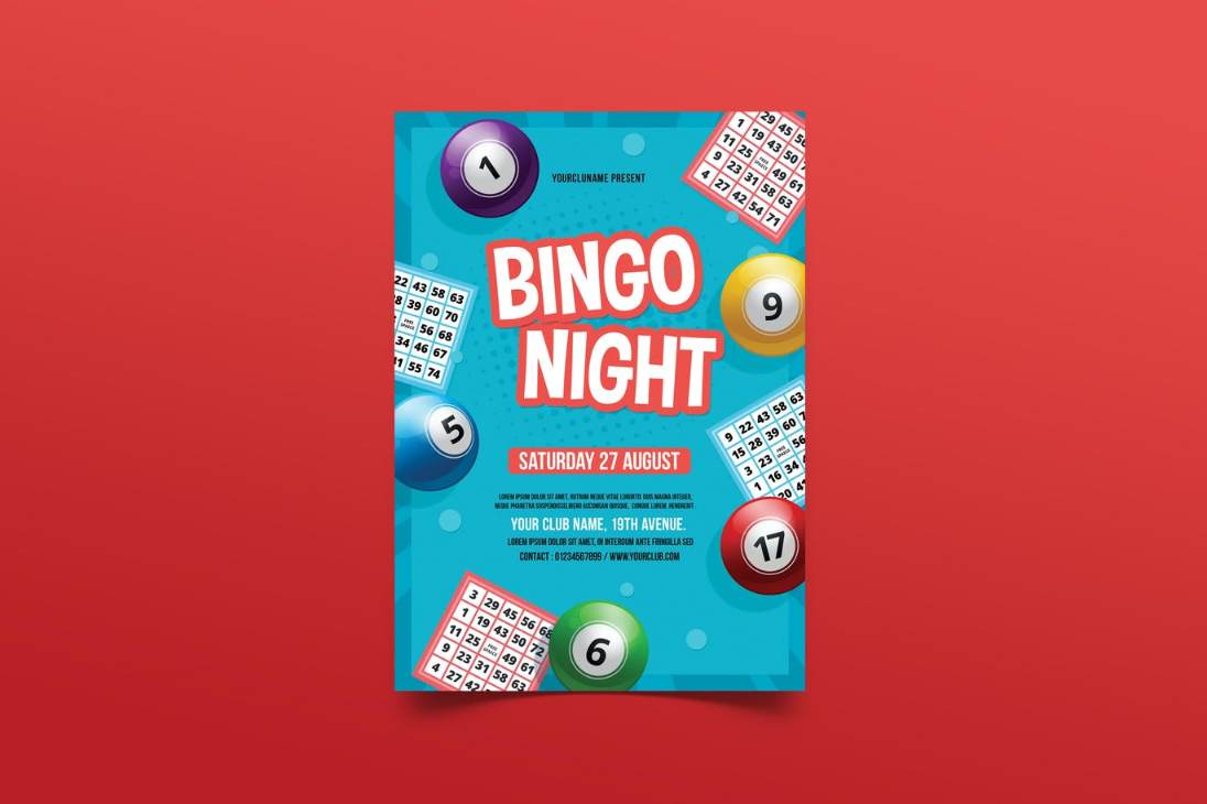 Fully Layered Bingo Flyer