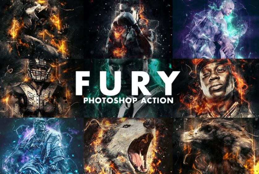 Fury Style Photo Effect