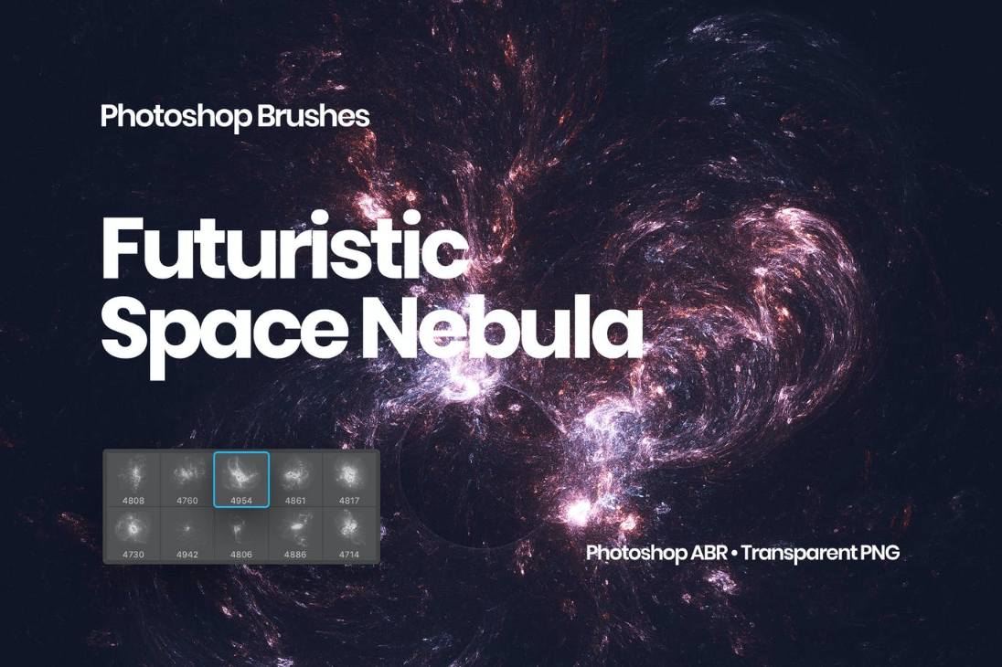 Futuristic Nebula Brushes