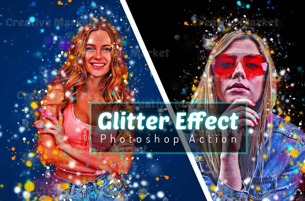 Glitter Effect PS Actions