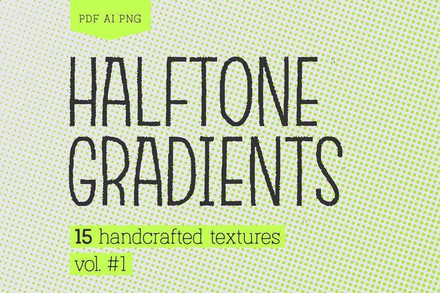 Handcrafted Halftone Textures Pack