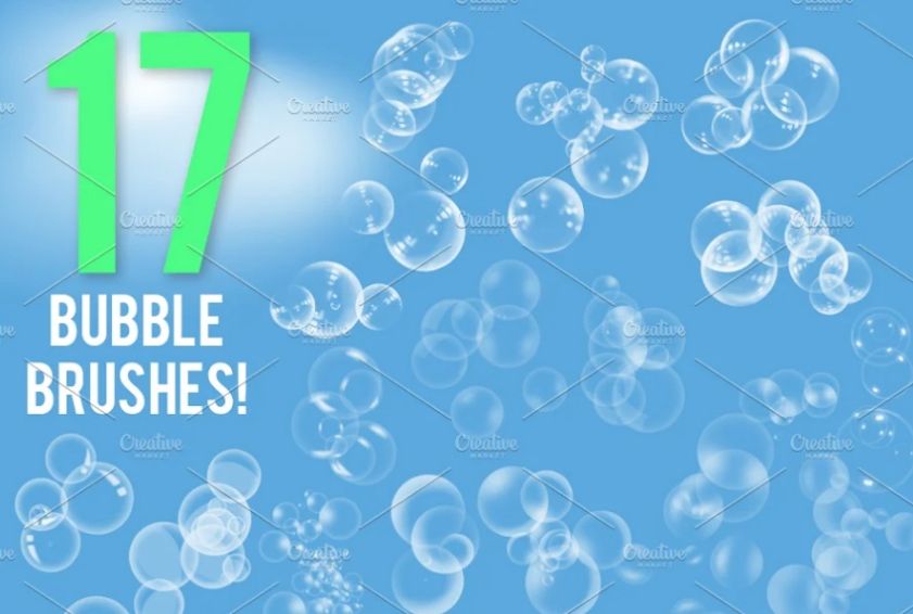 High Quality Bubble Brushes Pack
