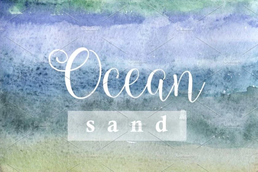 High Resolution Ocean Sand Backgrounds