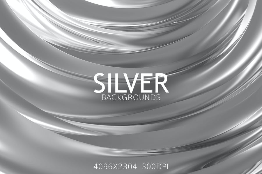 High Resolution Silver Backgrounds
