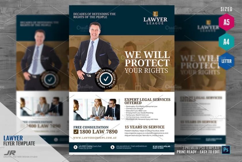 Legal Services Promotional Template