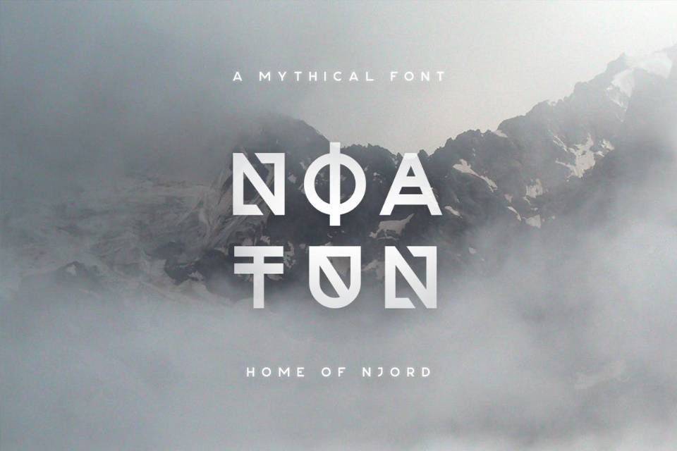 Mythical Style Font Designs