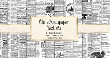 Old Newspaper Textures