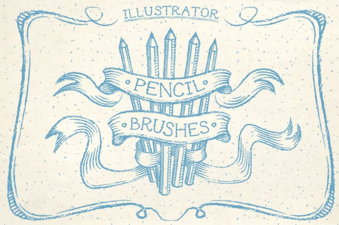 Pencil Illustration Brushes Pack
