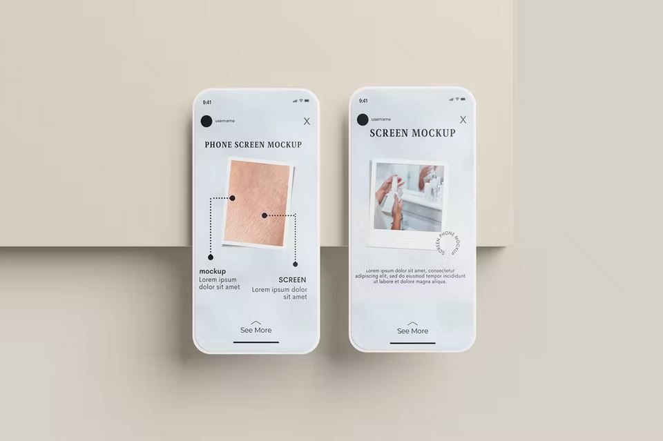 Phone-screen-instagram-ui-mockup