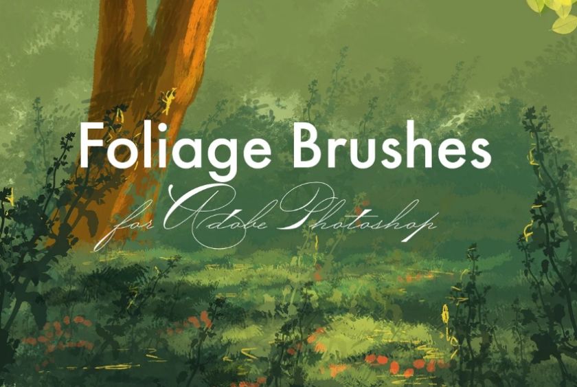 Plant Brushes for Adobe Photoshop