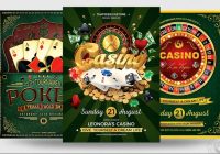 Casino Flyer Template PSD