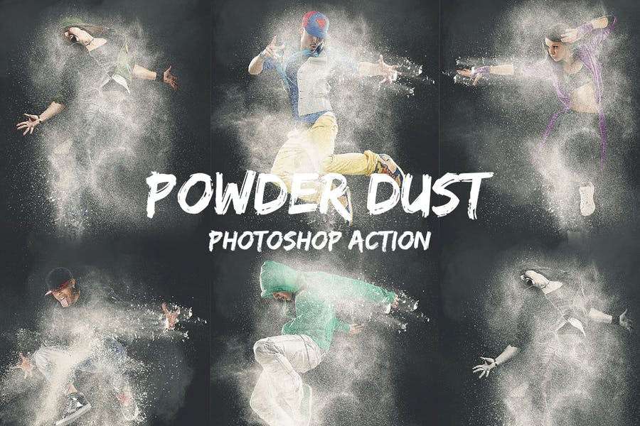 Powder Dust Photo Effect