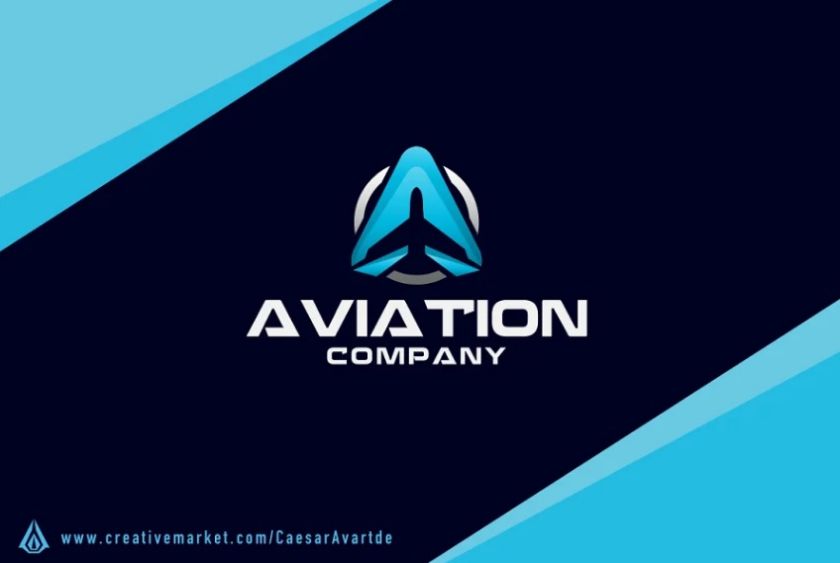 Print Ready Aviation Logo Design
