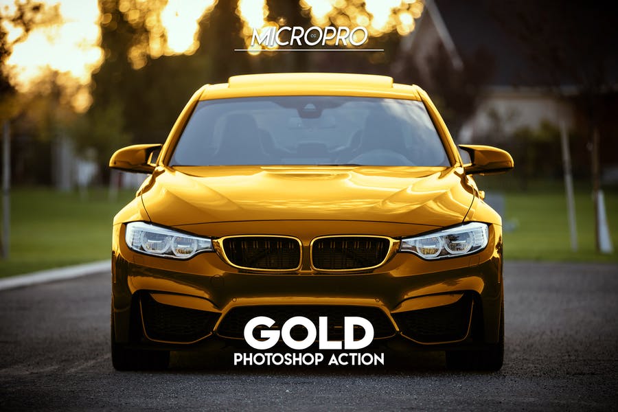 Professional Golden Effect