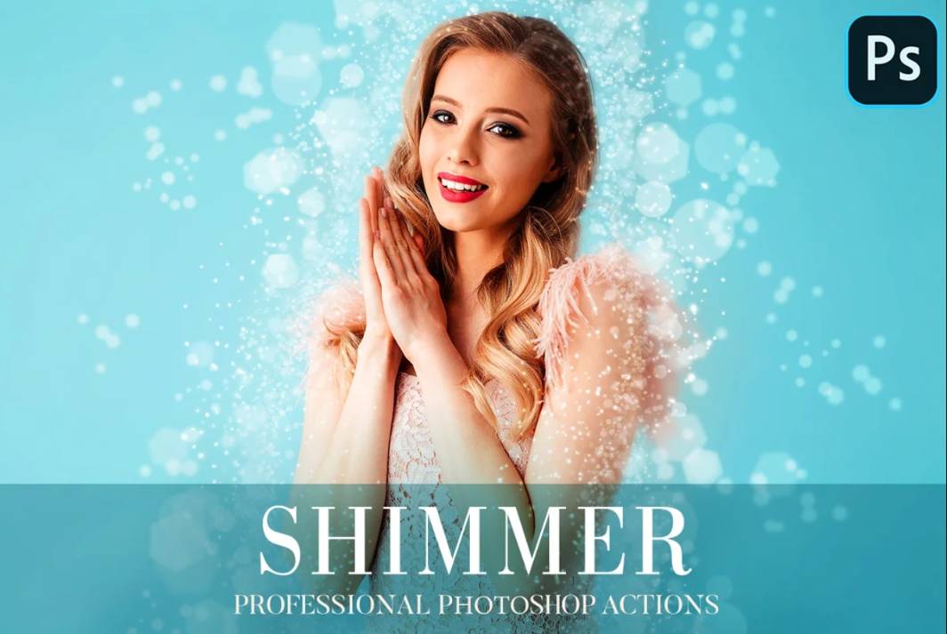 Professional Shimmer Photoshop Effect