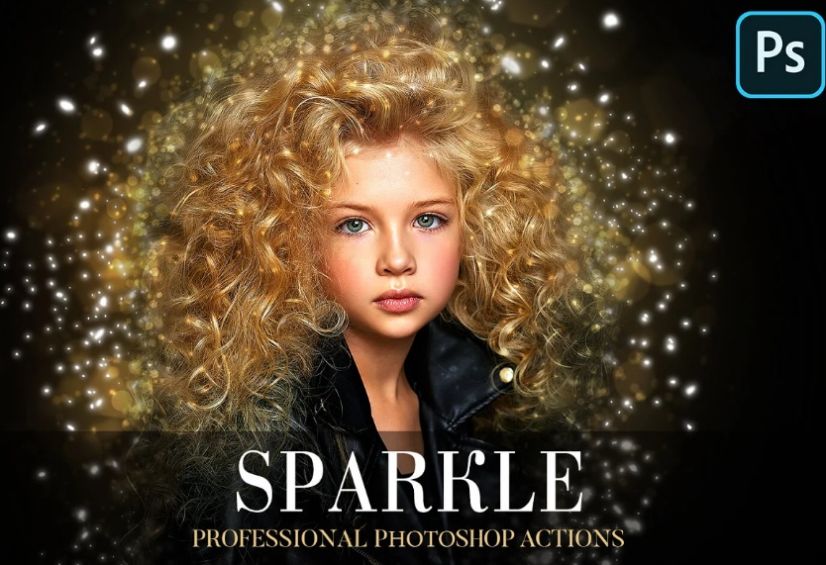 sparkle photoshop action free download