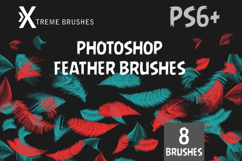 Realistic Feather PS Brushes 