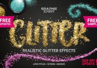 Glitter Photoshop Actions