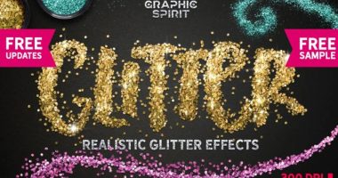 Glitter Photoshop Actions