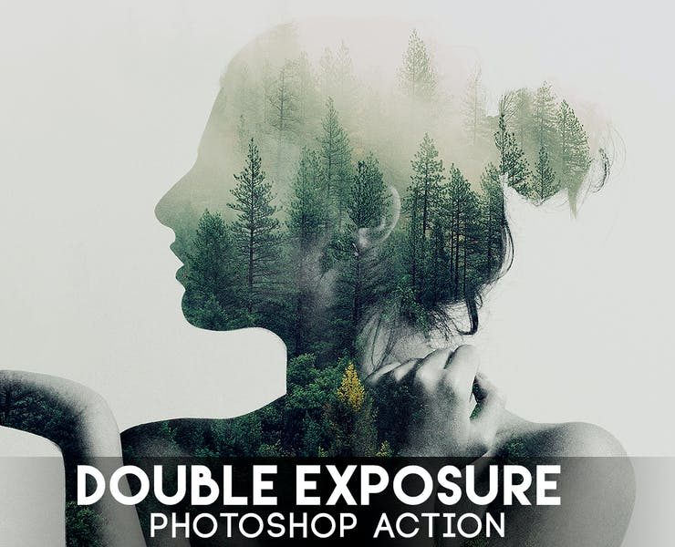 15+ Double Exposure Actions Effect ATN Download FREE