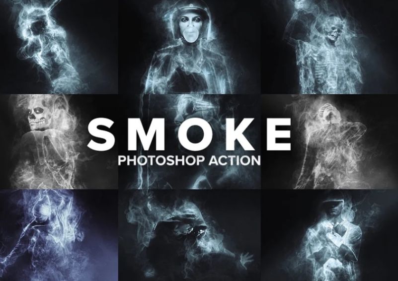 15+ Smoke Photoshop Actions FREE Download - Graphic Cloud