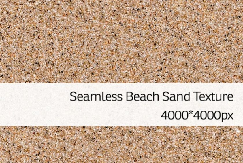 Seamless Beach Sand Textures Pack
