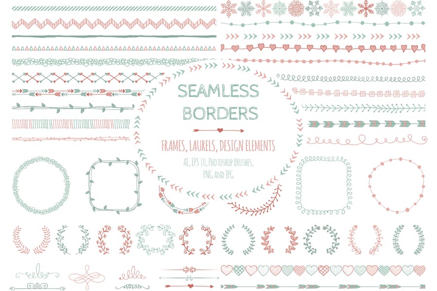 Seamless Doodle Brushes