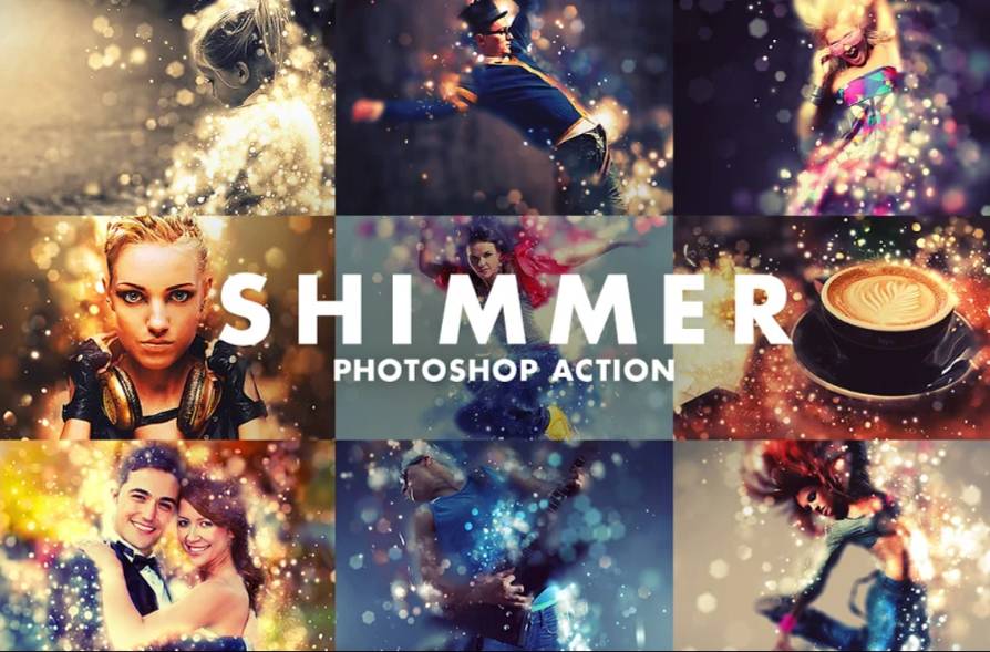 Shimmer Style Photoshop Effect