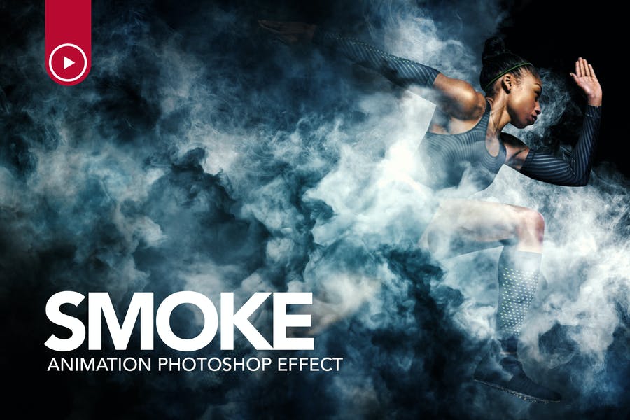 Smoke Animation Photoshop Action