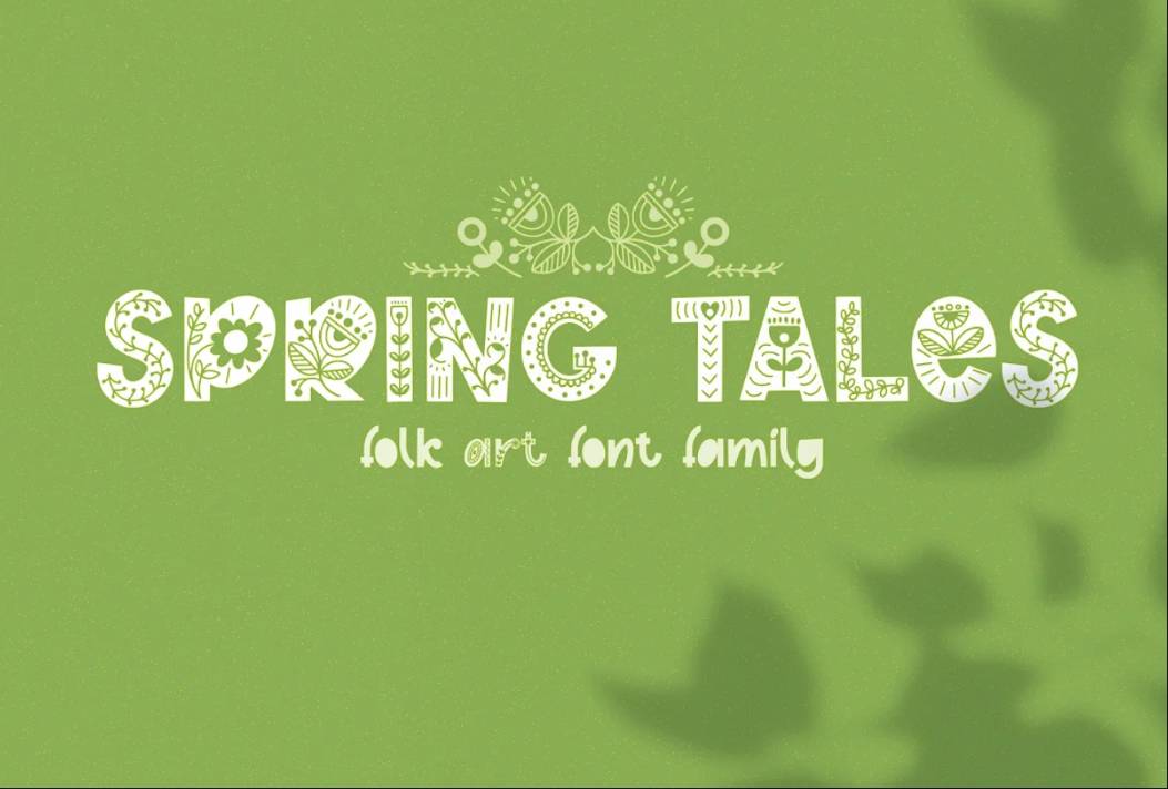 Spring Tales Font Style