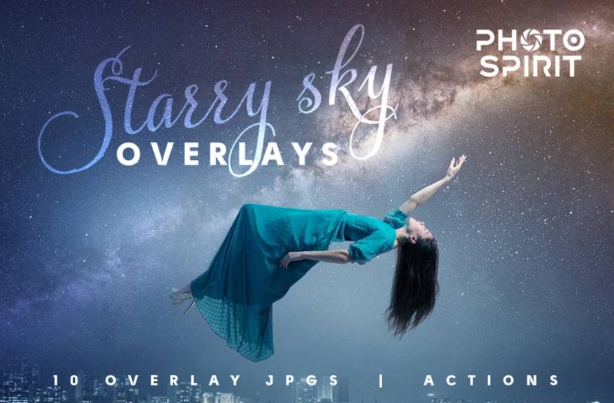 Starry Sky Overlays and Actions