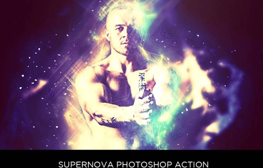 Supernova Style Photoshop Actions