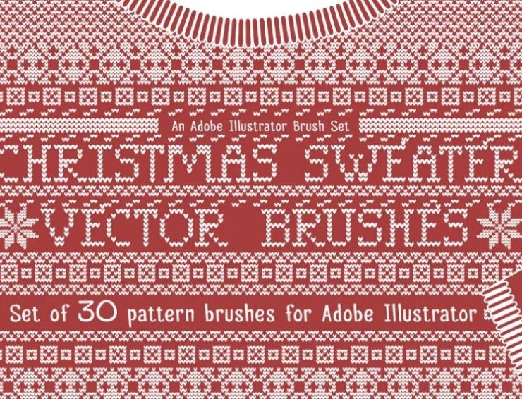 15+ Sweater Brushes ABR Photoshop FREE Download