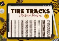 Tire Track Brushes