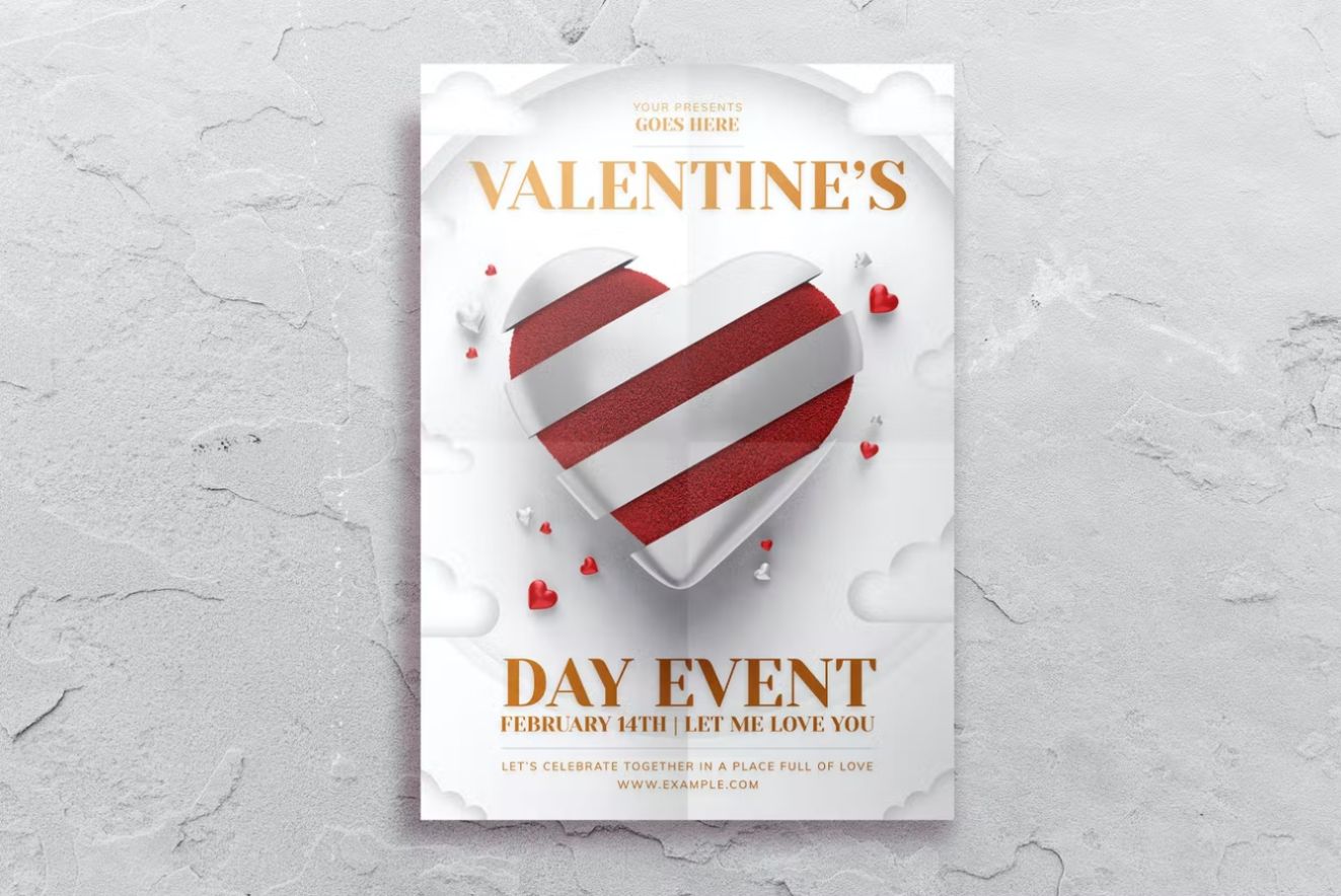 Valentines Day Event Flyer Template