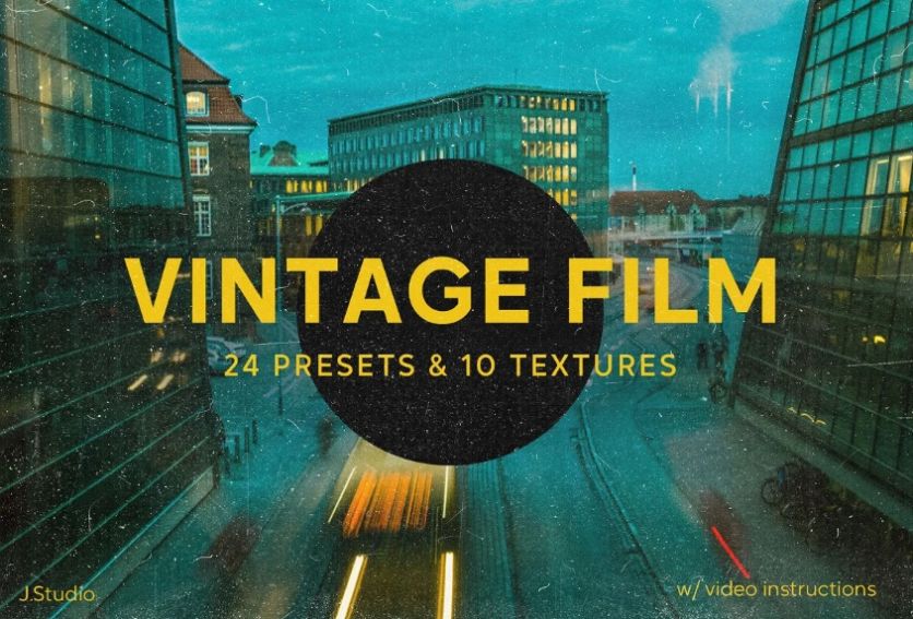 Vintage Film Textures and Presets