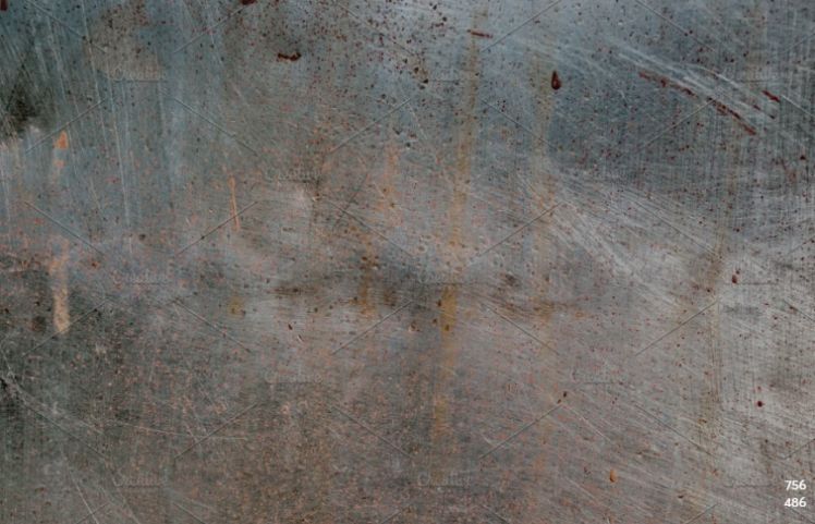 Weathered Stainless Steel Background