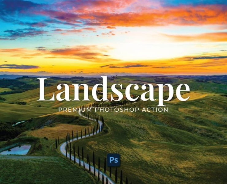 15+ Landscape Photoshop Action Effects Download