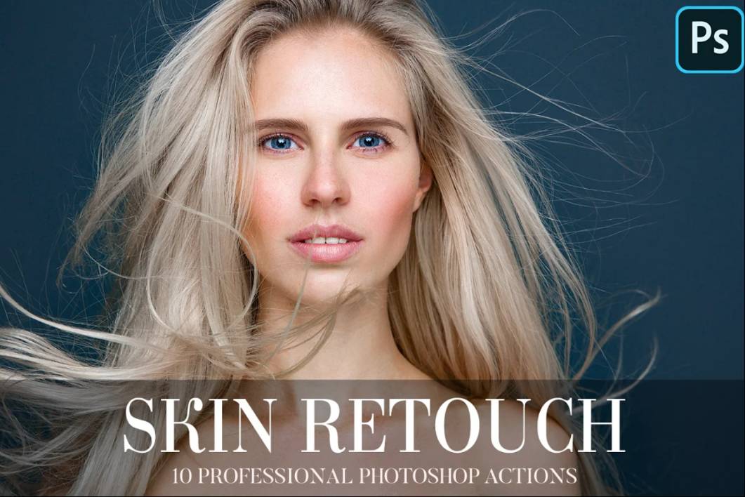 10 Professional Skin Retouch Action ATN