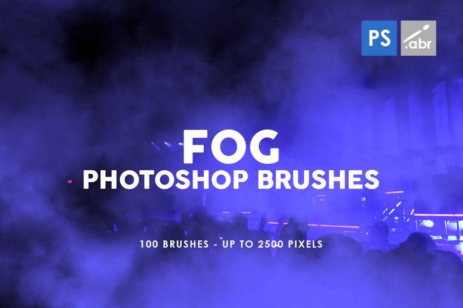 100 Unique Fog Photoshop Brushes ABR